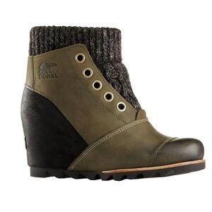 Sorel Joanie Sweater Ankle Boots